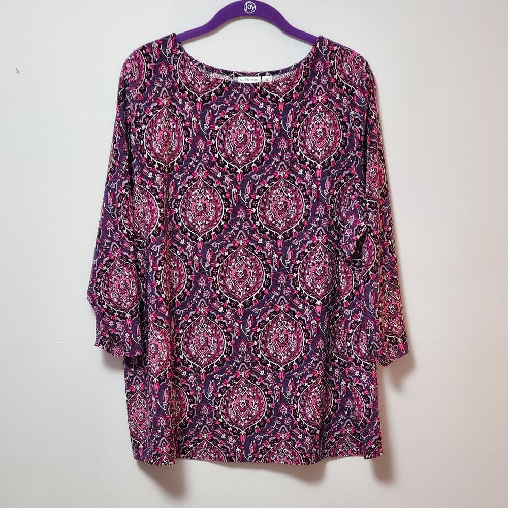 Croft & Barrow ladies size 1X top